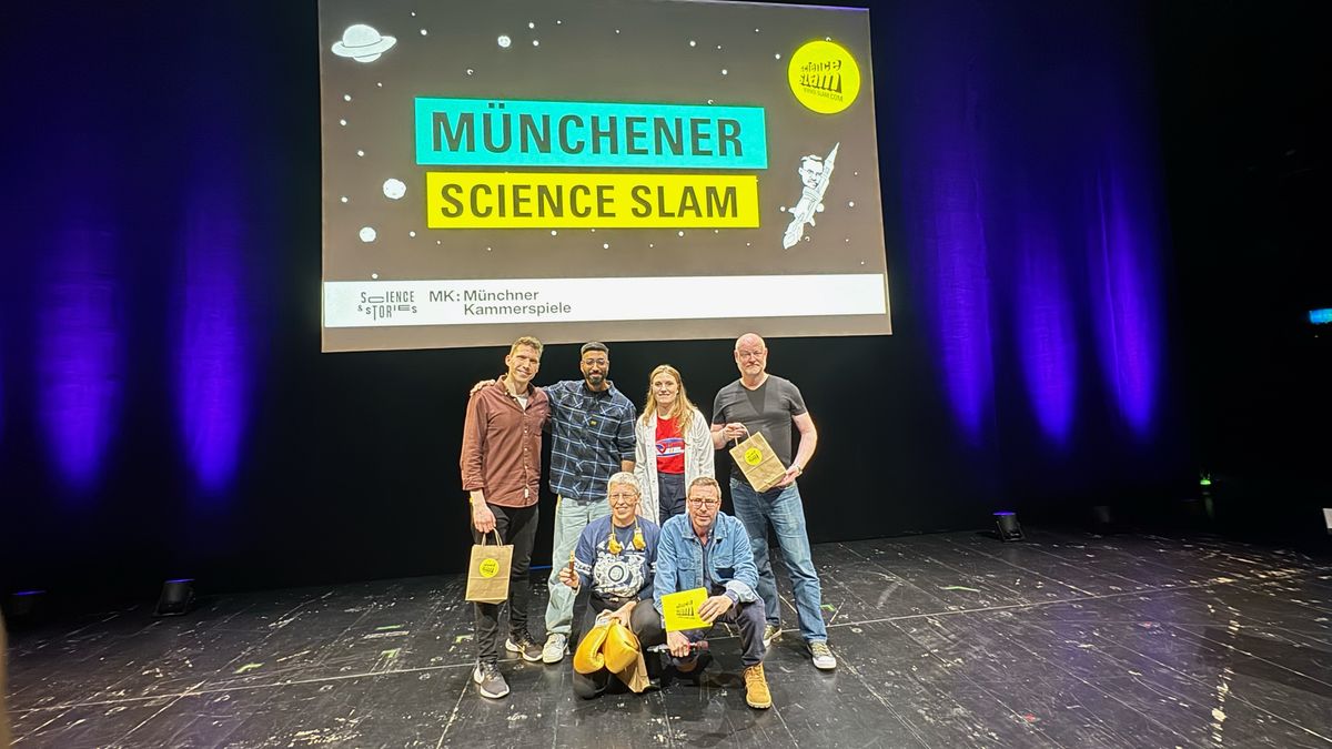Münchener Science Slam group photo