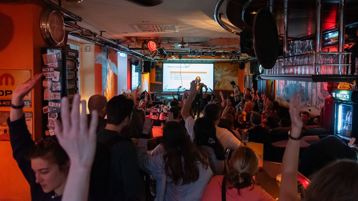 Pint of Science — crowd interaction